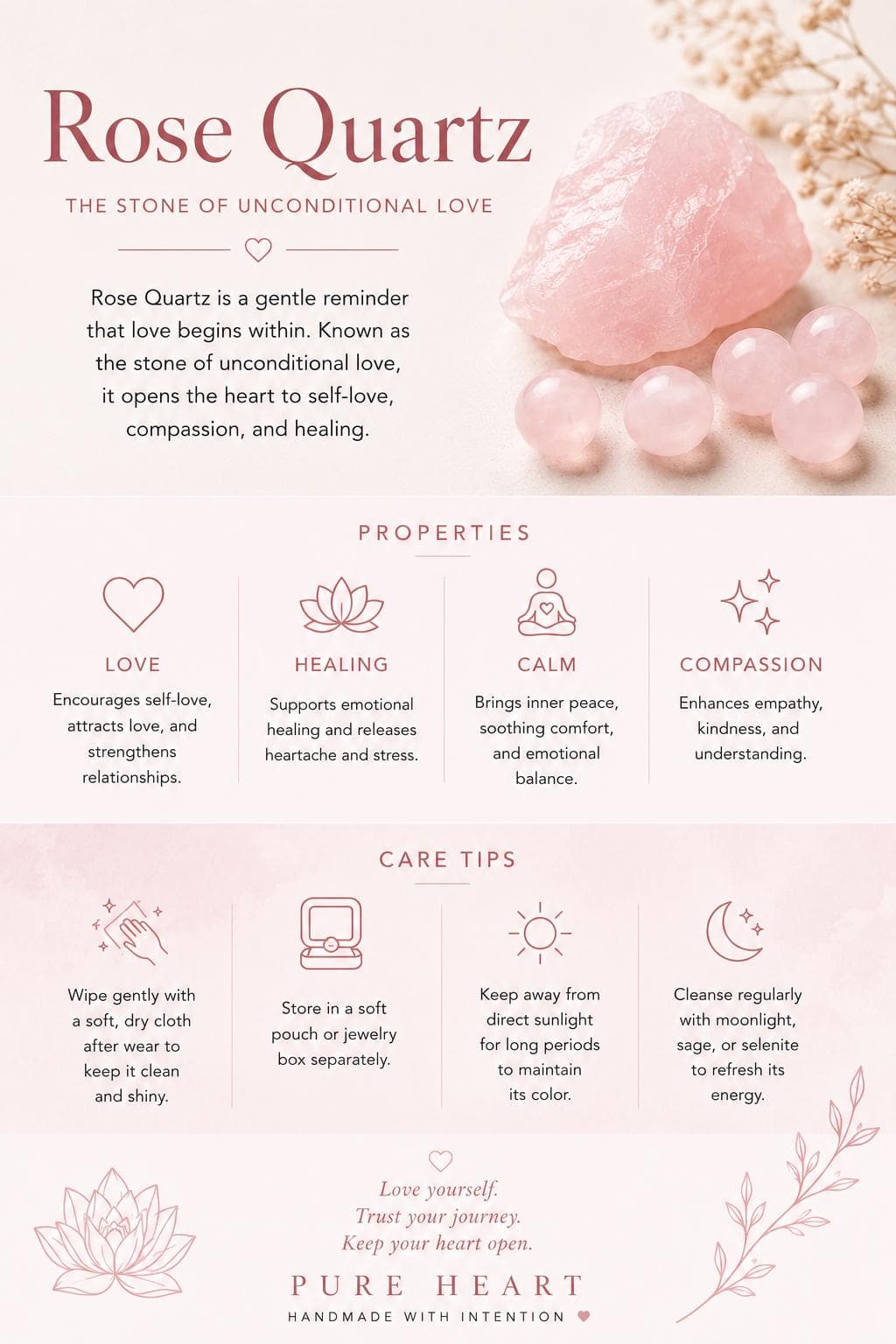 Pure Heart Bracelet — product information 13